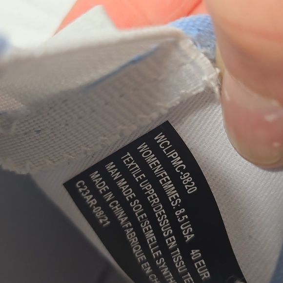 Lugz Blue and White Sneakers with Slip-On Design and Casual Look - Picture 7 of 7